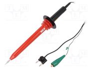 Probe: high voltage; VAC: 28kV; VDC: 1÷40kV; L: 0.36m; Trans: 1000: 1 FLUKE