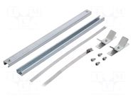 Pole mounting kit; for enclosures; Application: ARCA FIBOX