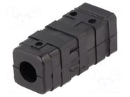 Mounting coupler; for profiles; Mat: polyamide; Int.thread: M8 ELESA+GANTER