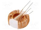 Inductor: wire; THT; 2.2mH; 3A; 40mΩ; 230VAC; 12x7mm; -20÷50%; 10kHz FERYSTER