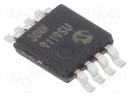 IC: A/D converter; Ch: 1; 10bit; 200ksps; 2.7÷5.5V; MSOP8 MICROCHIP TECHNOLOGY