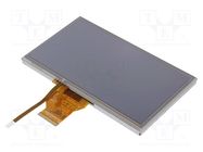 Display: TFT; 7"; 800x480; Illumin: LED; Dim: 165x100x7.2mm; RGB RAYSTAR OPTRONICS