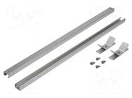 Pole mounting kit; for enclosures; ARCA FIBOX
