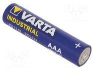 Battery: alkaline; AAA; 1.5V; non-rechargeable; Industrial PRO VARTA