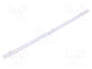 LED strip; white warm; W: 24mm; L: 560mm; No.of diodes: 48; 3006lm TRON