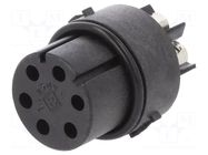 Connector: circular; contact insert; Mini Buccaneer; female; 250V BULGIN