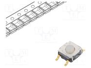 Microswitch TACT; SPST-NO; Pos: 2; 0.05A/32VDC; SMT; none; 3.5mm C&K