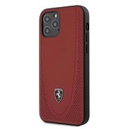 Ferrari FEOGOHCP12MRE iPhone 12/12 Pro 6.1&quot; red/red hardcase Off Track Perforated, Ferrari