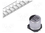 Capacitor: electrolytic; low ESR; SMD; 100uF; 16VDC; Ø5x5.8mm; ±20% PANASONIC