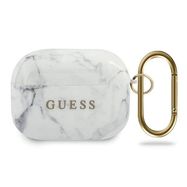 Guess GUACAPTPUMAWH AirPods Pro cover white/white Marble Collection, Guess