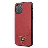 Guess GUHCP12LVSATMLRE iPhone 12 Pro Max 6.7&quot; red/red hardcase Saffiano, Guess