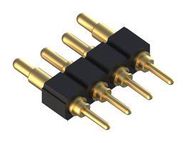 SPRING LOADED CONNECTOR, HEADER, 4POS