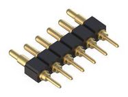 SPRING LOADED CONNECTOR, HEADER, 6POS