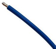 HOOKUP WIRE, PVC, 600V, 100FT, BLUE