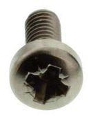 PANHEAD SCREW, POZIDRIVE, STEEL, M2.5X6