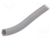 Protective tube; Size: 25; grey; L: 25m; RKGL; Øint: 19mm; -5÷60°C AKS ZIELONKA
