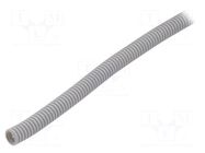 Protective tube; Size: 16; grey; L: 50m; RKGL; Øint: 11mm; -5÷60°C AKS ZIELONKA