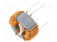 Inductor: wire; THT; 1mH; 6.3A; 15mΩ; 230VAC; 26x8mm; -20÷50%; 10kHz FERYSTER