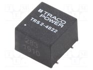 Converter: DC/DC; 2W; Uin: 36÷75V; Uout: 12VDC; Uout2: -12VDC; 100kHz TRACO POWER