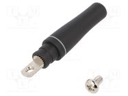 Antenna; RF; 2.1dBi; screw; 50Ω; f: 832÷904MHz; screw; -20÷85°C LINX TECHNOLOGIES