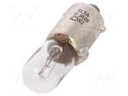 Filament lamp: automotive; BA9S; transparent; 24V; 4W; VISIONPRO ELTA