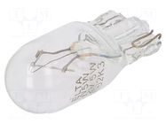 Filament lamp: automotive; W2,1x9,5d; transparent; 12V; 5W ELTA