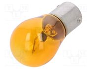 Filament lamp: automotive; BAU15S; orange; 24V; 21W; VISIONPRO ELTA