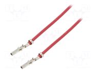 Cable with connectors; 0.15m; Mini-Fit Jr.female; 18AWG MOLEX