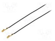 Cable; Pico-Lock female; Len: 0.3m; 30AWG; Contacts ph: 1.5mm MOLEX