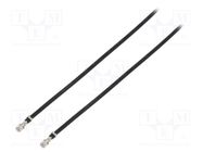 Cable; DuraClik female; Len: 0.15m; 26AWG; Contacts ph: 2mm MOLEX