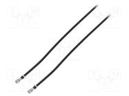 Cable; Sherlock female; Len: 300mm; 26AWG; Contacts ph: 2mm MOLEX