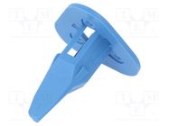 Accessories: secondary lock; ML-XT; female; PIN: 3; blue MOLEX