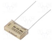 Capacitor: paper; 33nF; 220VAC; 15.2mm; ±10%; THT; PME261; 400VDC KEMET