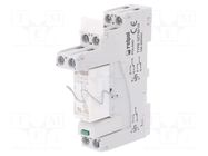 Relay: interface; SPDT; Ucoil: 24VDC; 16A; 16A/250VAC; 16A/24VDC RELPOL