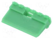 Secondary lock; male; ML-XT; PIN: 12; green MOLEX