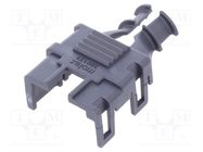 Cable hood and fastener; female; Mega-Fit; PIN: 6; UL94V-2 