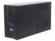 Power supply: UPS; 1.2kW; 2kVA; 230V; 125x380x220mm; IEC C13 x4 IPS