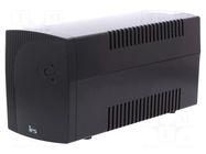 Power supply: UPS; 720W; 1.2kVA; 230V; Schuko x3; 140x347x170mm IPS