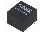 Converter: DC/DC; 2W; Uin: 9÷18V; Uout: 24VDC; Iout: 83mA; 100kHz TRACO POWER