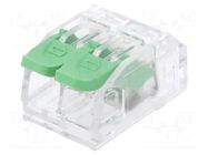 Quick splice; 20A; 300V; for cable; spring clamp; 24AWG÷12AWG DEGSON ELECTRONICS