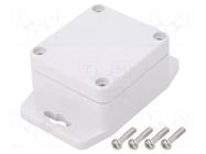 Enclosure: multipurpose; X: 58mm; Y: 64mm; Z: 35mm; with fixing lugs GAINTA