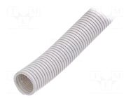 Protective tube; Size: 32; grey; L: 25m; with pilot wire; RKGL AKS ZIELONKA