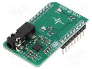 Click board; prototype board; Comp: AD8232; heart rate sensor MIKROE