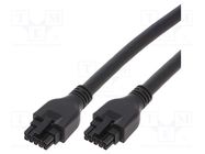 Cable; Micro-Fit 3.0; female; PIN: 10; Len: 2m; 3A; Insulation: PVC 