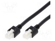 Cable; Mini-Fit Jr; female; PIN: 6; Len: 1m; 6.5A; Insulation: PVC MOLEX