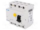 RCD breaker; Inom: 40A; Ires: 300mA; Max surge current: 500A; IP20 EATON ELECTRIC
