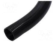 Protective tube; Size: 50; polyamide; black; Polyamide-Conduit HUMMEL