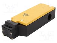 Safety switch: key operated; LS-ZBZ; NC x2; IP65; plastic; yellow 