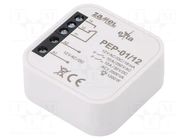 Relay; flush mount; 12VAC; 12VDC; IP20; -10÷55°C; OUT: 250VAC/10A ZAMEL