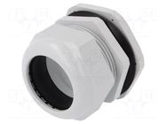 Cable gland; M63; 1.5; IP68; polyamide; grey PAWBOL